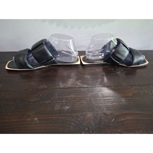 NWOB Circus NY by Sam Edelman Inara Black Flat Sandal/Sz. 7.5M - Picture 2 of 9